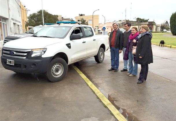 Llegó otro móvil para Bomberos desde el Ministerio de Seguridad
