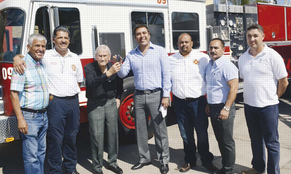 Bomberos Voluntarios de Nogales recibio nueva maquina