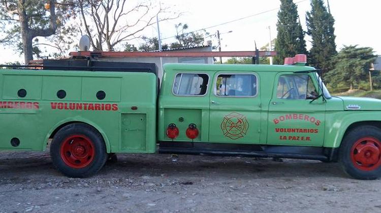 Bomberos Voluntarios La Paz prestará servicio con su primera unidad totalmente restaurada