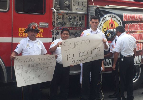 Bomberos Voluntarios piden más presupuesto