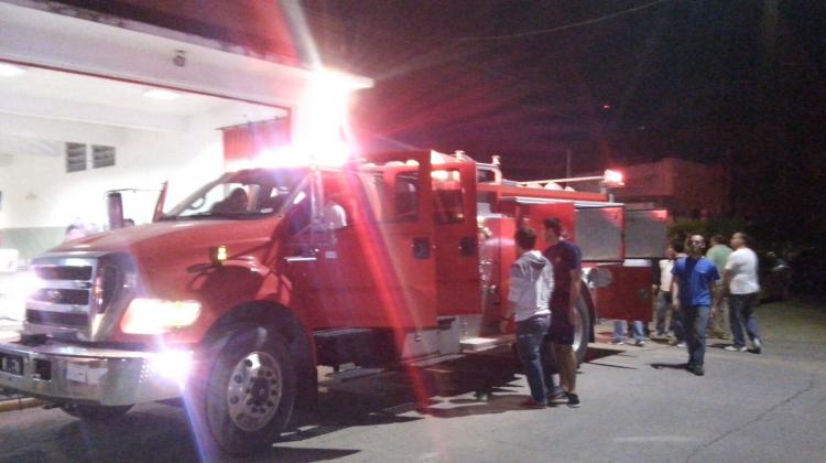 La familia de Bomberos Voluntarios de Capitan Sarmiento está feliz.