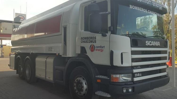 Bomberos de Chascomús recibio una nueva unidad cisterna