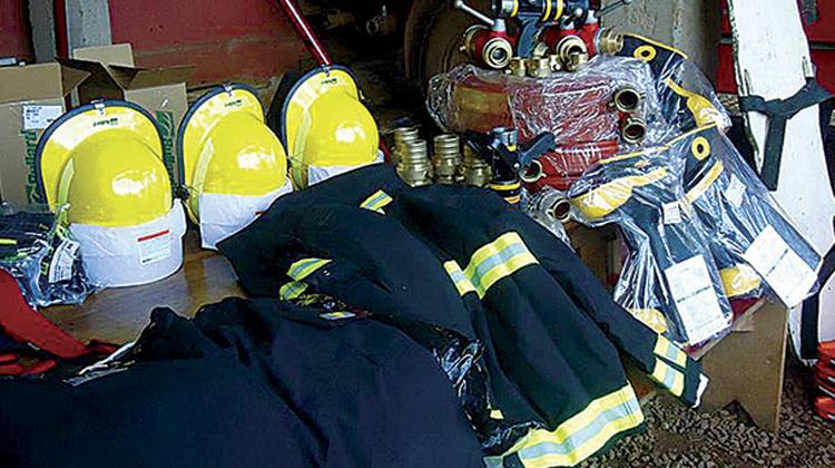 Bomberos recibieron nuevos equipamientos