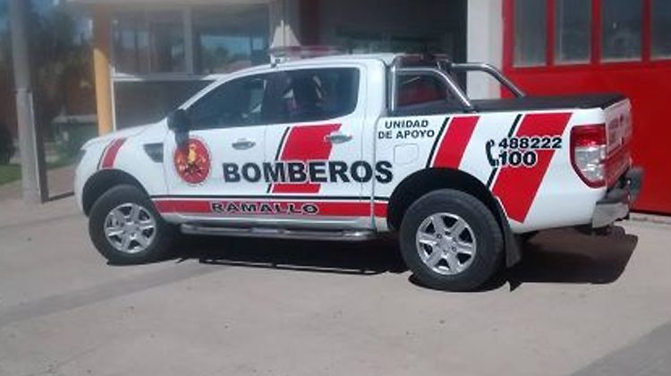 Bomberos Voluntarios de Ramallo adquirió nuevo movil