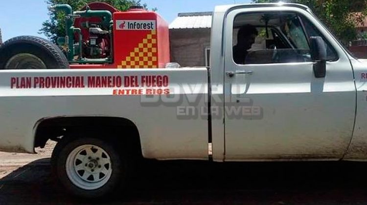 Bomberos recibieron unidad a través del Plan de Manejo del Fuego
