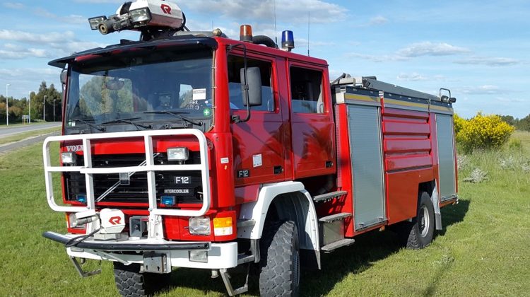 Nuevo camión forestal para Bomberos de Oriente