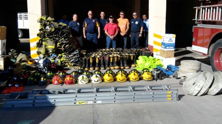 Donan importante equipo a Bomberos de Empalme