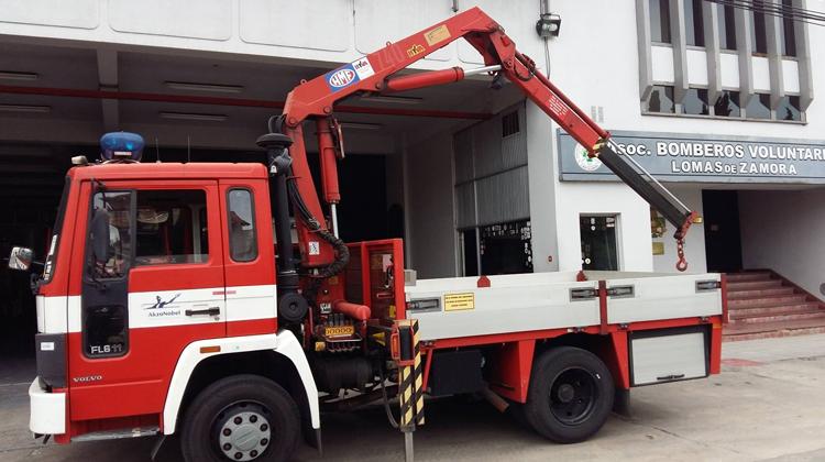 Bomberos Voluntarios de Lomas de Zamora adquirio una nueva unidad