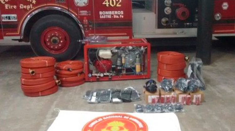 Bomberos Voluntarios incorporó nuevo equipamiento
