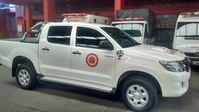 Bomberos de Quilmes festejaron un nuevo aniversario