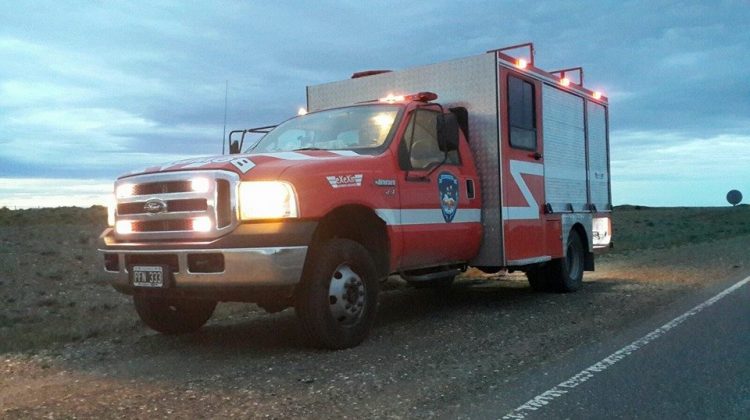 Bomberos de 28 de Noviembre recibio una nueva unidad Okm