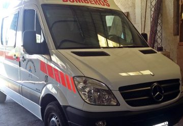 Nueva ambulancia en Bomberos Voluntarios de Galvez