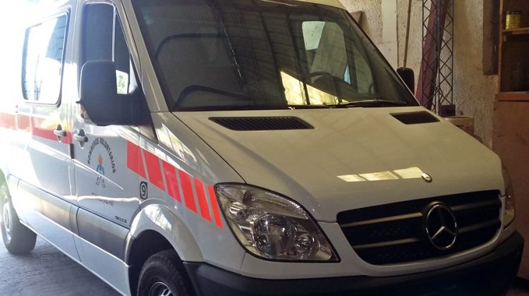 Nueva ambulancia en Bomberos Voluntarios de Galvez