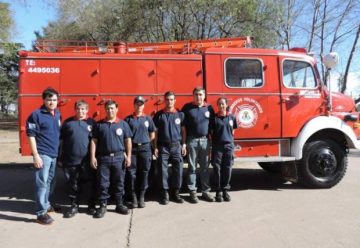 Funciona a pleno el primer cuartel de bomberos voluntarios del partido de Junín