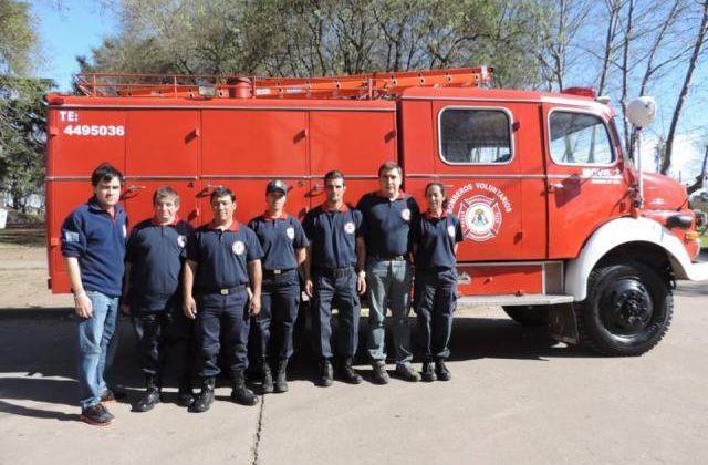 Funciona a pleno el primer cuartel de bomberos voluntarios del partido de Junín