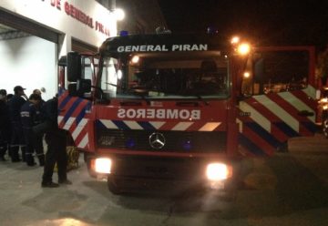 Los bomberos de General Piran adquirieron un nuevo móvil