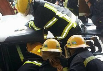 Bomberos Voluntarios realizaron entrenamiento de rescate