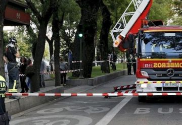 Multaron a un camión de bomberos por exceso de velocidad