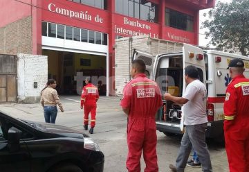 Delincuentes roban desfibrilador de ambulancia de los Bomberos