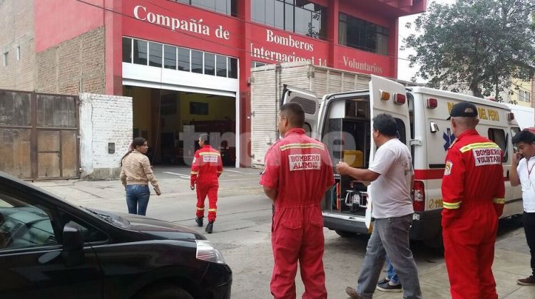 Delincuentes roban desfibrilador de ambulancia de los Bomberos