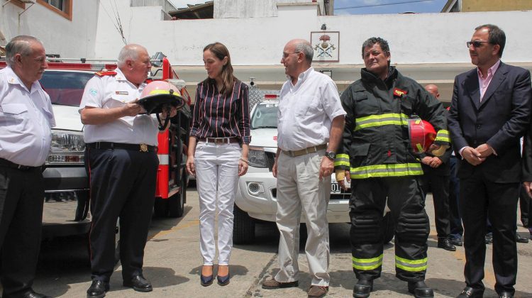 Vidal recibió a Federaciones de Bomberos Voluntarios