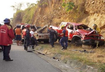 Comandante de los Bomberos sufrió accidente