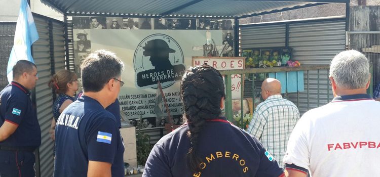 Fundación Bomberos de Argentina acompañó a familiares de los caídos en Iron Mountain