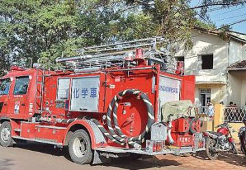 Los bomberos voluntarios de PJC con nuevo camion