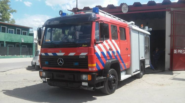 Llega una nueva autobomba para reforzar la flota automotor