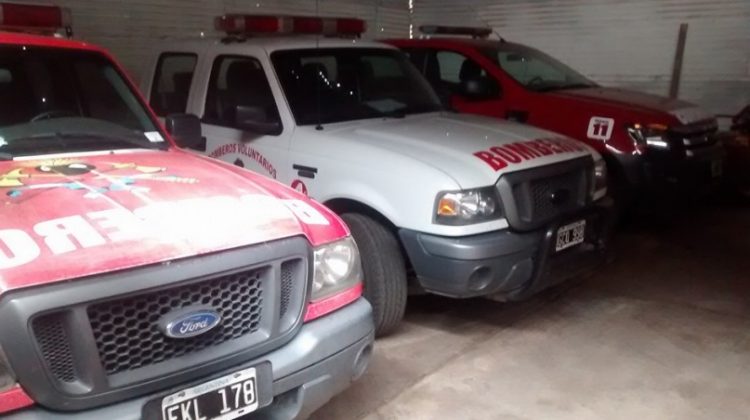 Robaron en un cuartel de Bomberos Voluntarios