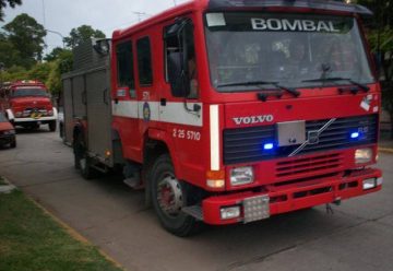 Bomberos Voluntarios de Bombal tiene autobomba nueva