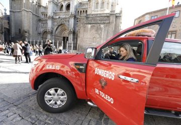 Los bomberos de Toledo estrenan nueva pick up