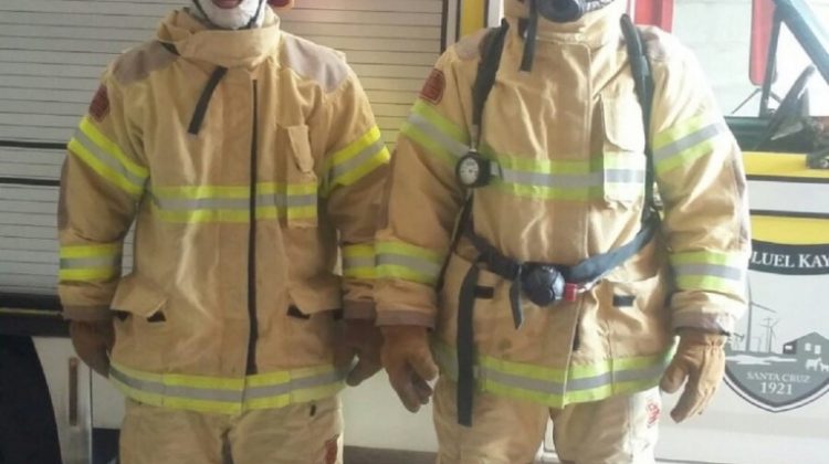 Equipamiento para bomberos de Pico Truncado y Koluel Kayke