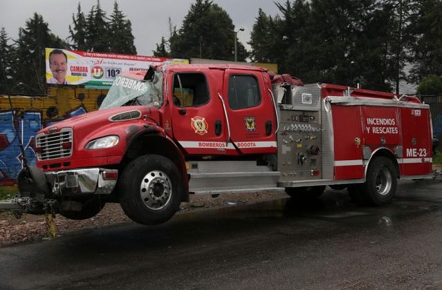 Bogotá se está quedando sin cuerpo de Bomberos