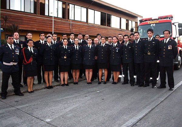 La Octava Compañía de Bomberos de Temuco celebró sus 34 años