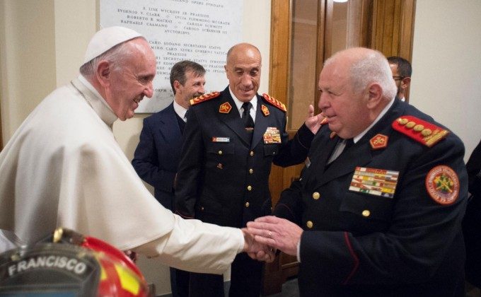 El Papa Francisco recibio a representantes de la OBA