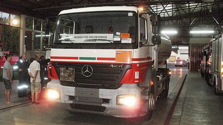 Bomberos de Brandsen recibió una nueva unidad
