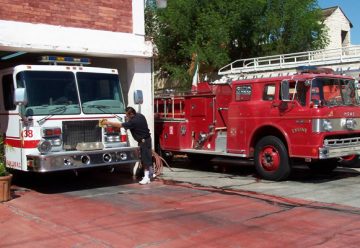 Los cuerpos de bomberos de San Luis Río Colorado en Huelga