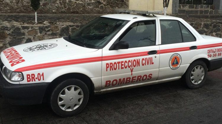 Roban unidad de Bomberos, en Tecámac