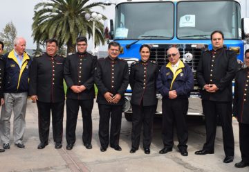 4 nuevos carros para bomberos de la Región Metropolitana
