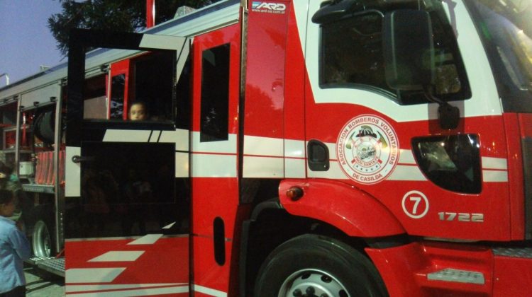 Bomberos de Casilda presento la nueva unidad O Km.
