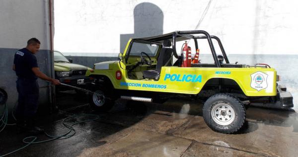 Refuerzo de la flota automotriz en el Cuartel de Bomberos