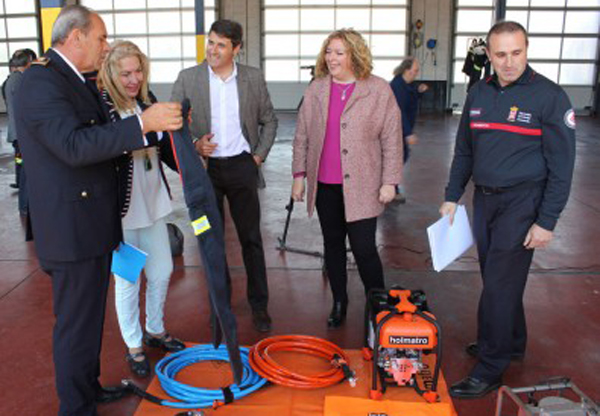 El Parque de Bomberos de Motril estrena equipamiento