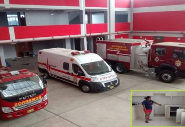 Sujetos roban en Compañía de Bomberos de Monsefú