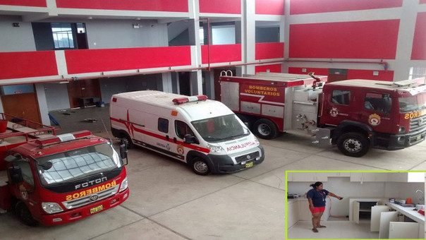 Sujetos roban en Compañía de Bomberos de Monsefú