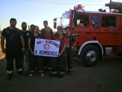 Bomberos se querellará por agresión a voluntario en un rescate vehicular