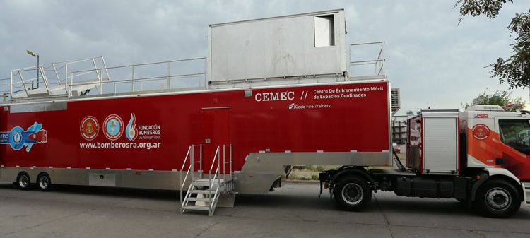 Los Bomberos inaugurarán nuevo Centro de Entrenamiento Móvil