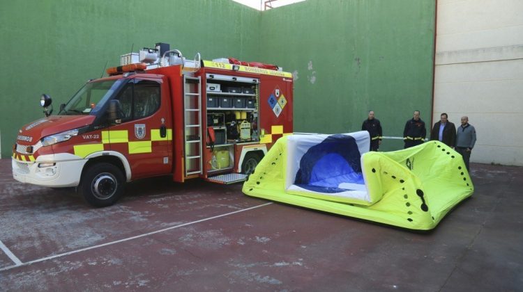 Nuevo camión de bomberos para riesgo químico y biológico