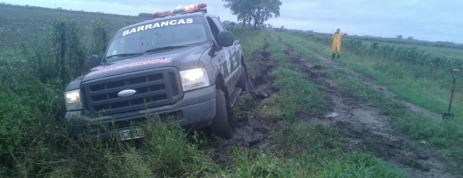 Los Bomberos ayudaron a salir de un campo a una mujer a punto de dar a luz