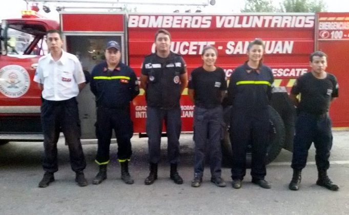 Los Bomberos de Caucete ya tienen nueva autobomba